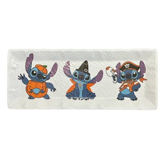 Disney Other - Disney Stitch Rectangular Melamine Serving Platter Plate Halloween Costume